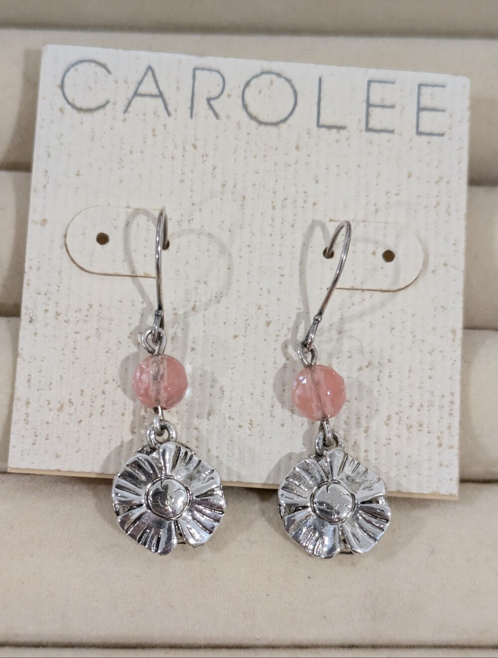 Carolee flower earrings